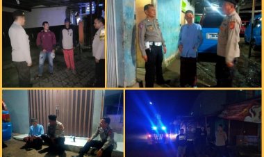 Polsek Sukalarang Terus Tingkatkan Patroli Jelang Sahur