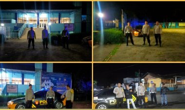 Patroli Setelah Subuh Polsek Sukalarang Jaga Kondusivitas Ramadhan