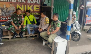 Sinergitas TNI POLRI, Bhabinkamtibmas Sambang Warga Binaan Dibulan Ramadhan