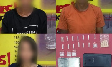 Polres Pesawaran Tangkap Penyalahgunaan Narkoba Di Wilayah Pesawaran
