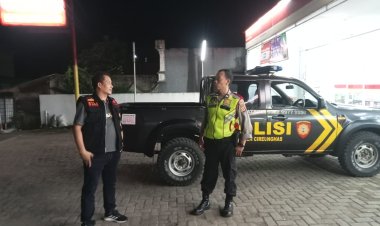 Tim Gabungan Polsek Cireunghas, Laksanakan Patroli Shubuh Guna Menjaga Kondusifitas Ramadhan 1444 H