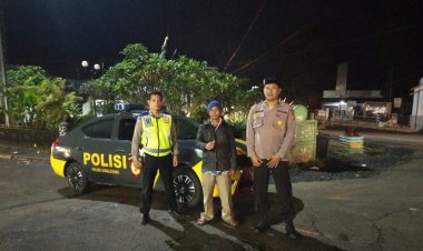 Malam Minggu di Bulan Ramadhan, Polsek Sukalarang Gelar Patroli KRYD