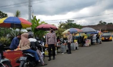 Polsek Sukalarang Lakukan Patroli Cipta Kondisi Menjelang Waktu Buka Puasa