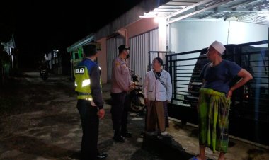 Polsek Sukalarang Meningkatkan Patroli Menjelang Waktu Sahur