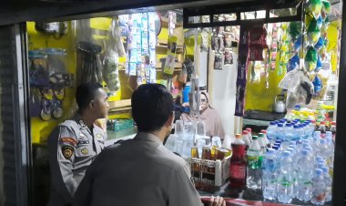 Patroli Rutin Unit Samapta Polsek Cireunghas Polres Sukabumi Kota,Cegah Terjadinya Gangguan Kamtibmas
