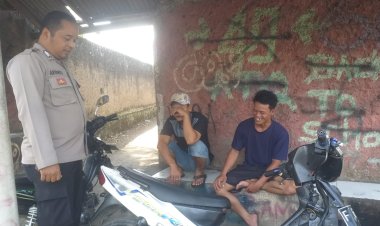 Jelang Hari Raya Idul Fitri, Bhabinkamtibmas Gencarkan Giat Sambang