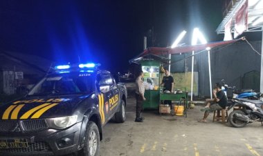 Pada Musim Mudik 2023,Polsek Cireunghas Polres Sukabumi Kota Tingkatkan Patroli Malam Hari