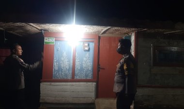 Jaga Kamtibmas Di Bulan Ramadhan, Bhabinkamtibmas Polsek Sukalarang Tingkatkan Patroli Malam