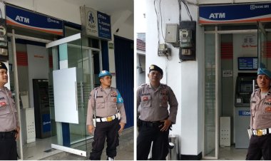 Ops Ketupat Lodaya 2023, Personel Pos Pam Al-Jabaar Kontrol ATM