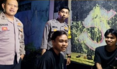 Polsek Sukalarang Terus Intensifkan Patroli Menjelang Waktu Subuh