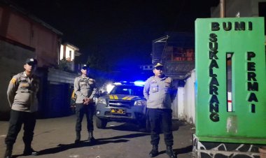 Patrol Malam Ops Ketupat 2023 Kontrol Pemukiman Antisipasi Tindak Kejahatan