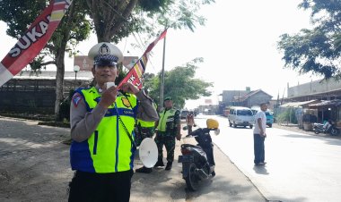 Polisi Berikan Imbauan Humanis Terkait Keselamatan Berlalu Lintas