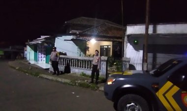 Patrol Malam Ops Ketupat 2023 Kapolsek Sukalarang Kontrol Pemukiman Antisipasi Tindak Kejahatan