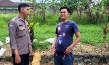 Bhabinkamtibmas Desa Prianganjaya Laksanakan Sambang Di Desa Binaan