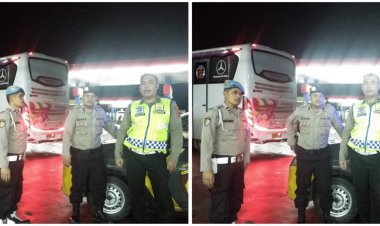 Antisipasi Kejahatan Malam, Personel Pospam Monitoring SPBU
