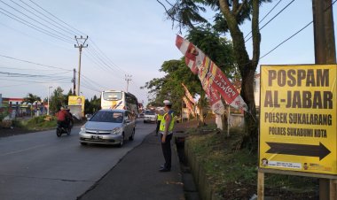 Pelayanan Gatur Lalin Pagi Ops Ketupat Lodaya 2023