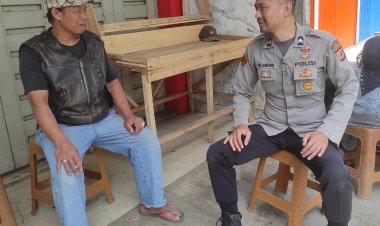 Bhabinkamtibmas Gencarkan Giat Sambang Antisipasi Maraknya Geng Motor