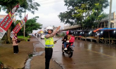 Tekan Angka Kecelakaan Lalu Lintas, Personel Polisi Gatur Lalin Sore