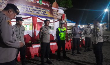 Apel KRYD Dalam Rangka Ops Ketupat Lodaya 2023 Di Pos Pam Al-Jabaar Sukalarang