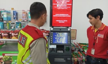 Cegah Kejahatan Ganjal ATM, Polsek Cireunghas Gencar Patroli Ke ATM