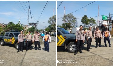 Cegah Gukamtibmas Di Siang Hari, Polisi Patroli Di Strong Poin