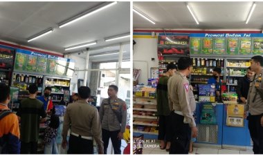 Kontrol Minimarket, Menjadi Rutinitas Polisi Untuk Berikan Rasa Aman