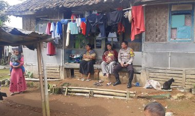 Gencarkan Giat Sambang, Bhabinkamtibmas Serap Aspirasi Masyarakat