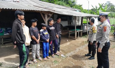 Cegah Kenakalan Remaja, Bhabinkamtibmas Gencarkan Giat Sambang