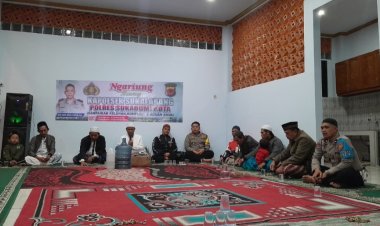 Dekatkan Diri Dengan Masyarakat, Melalui Giat Ngariung Sareng kapolsek