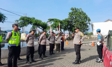 Kapolsek Gelar Apel Pagi Dalam Rangka Ops Ketupat Lodaya 2023