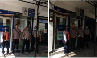Patroli Siang Hari, polisi Kontrol ATM Cegah Kejahatan Perbankan