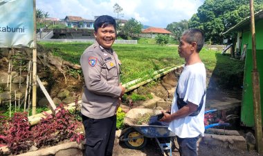 Dekatkan Diri Dengan Warga Binaan, Bhabinkamtibmas Laksanakan Giat Sambang