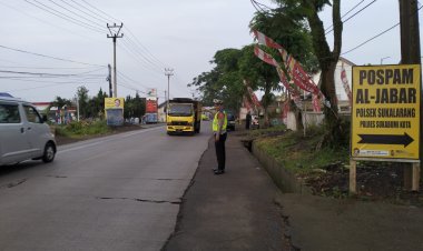 Personel Polisi Gatur Lalin Pagi, Tekan Angka Kecelakaan Lalu Lintas