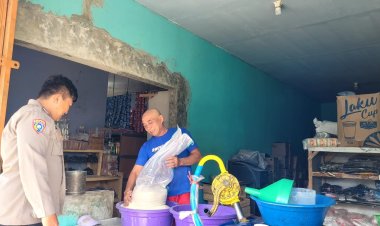 Melalui Giat Sambang, Bhabinkamtibmas Ajak Masyarakat Ciptakan Kamtibmas Aman Dan Kondusif