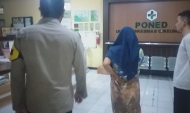 Respon Cepat Anggota Polsek Cireunghas Polres Sukabumi Kota,Bantu Ibu Hamil Yang Akan Melahirkan