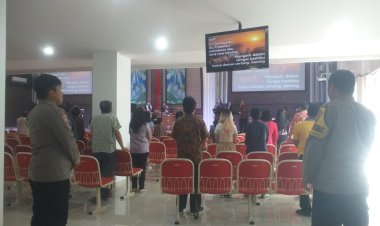Ciptakan Rasa Aman Polisi Rutin Pam Gereja Setiap Minggu
