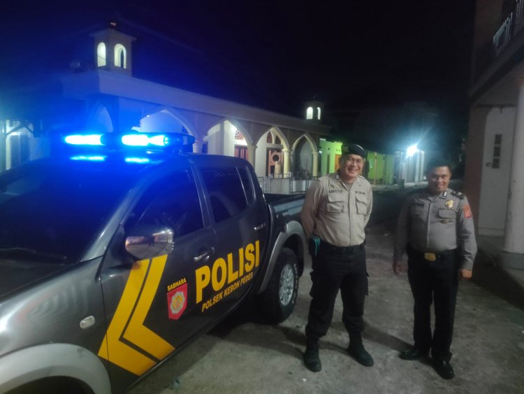 POLSEK KEBON PEDES GELAR PATROLI SUBUH