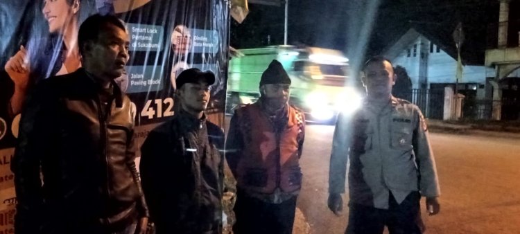 Polsek Sukaraja Polres Sukabumi Kota Gencarkan Patroli Subhuh Guna Antisipasi Gangguan Keamanan Saat Sahur