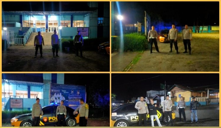 Patroli Setelah Subuh Polsek Sukalarang Jaga Kondusivitas Ramadhan