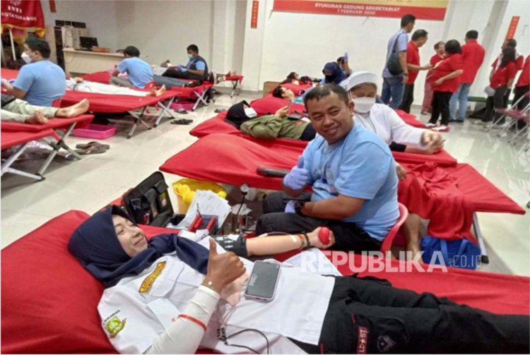 Perhimpunan Indonesia Tionghoa (INTI) Sukabumi Gelar Donor Darah Guna Bantu Stok Saat Ramadhan