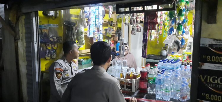 Patroli Rutin Unit Samapta Polsek Cireunghas Polres Sukabumi Kota,Cegah Terjadinya Gangguan Kamtibmas