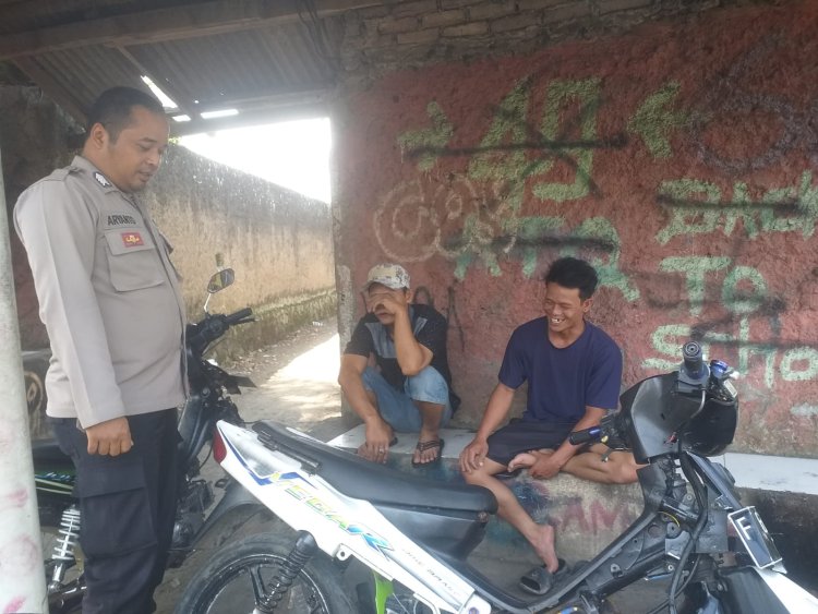 Jelang Hari Raya Idul Fitri, Bhabinkamtibmas Gencarkan Giat Sambang