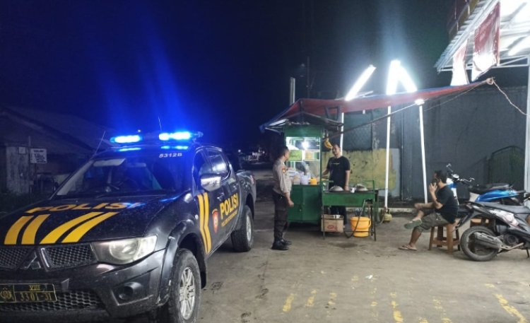 Pada Musim Mudik 2023,Polsek Cireunghas Polres Sukabumi Kota Tingkatkan Patroli Malam Hari