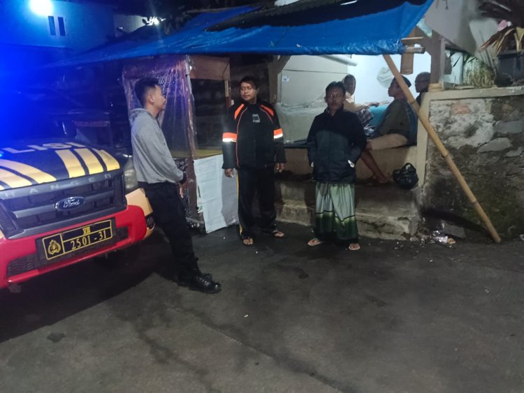 Cegah Gukamtibmas, Unit Samapta Polsek Sukabumi Lakukan Patroli