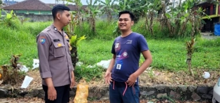 Bhabinkamtibmas Desa Prianganjaya Laksanakan Sambang Di Desa Binaan