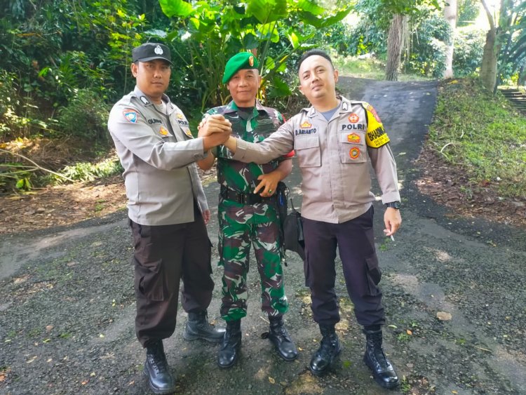 Sinergitas TNI-POLRI Bhabinkamtibmas Desa Sasagaran