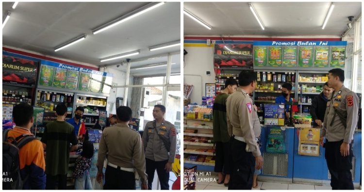 Kontrol Minimarket, Menjadi Rutinitas Polisi Untuk Berikan Rasa Aman