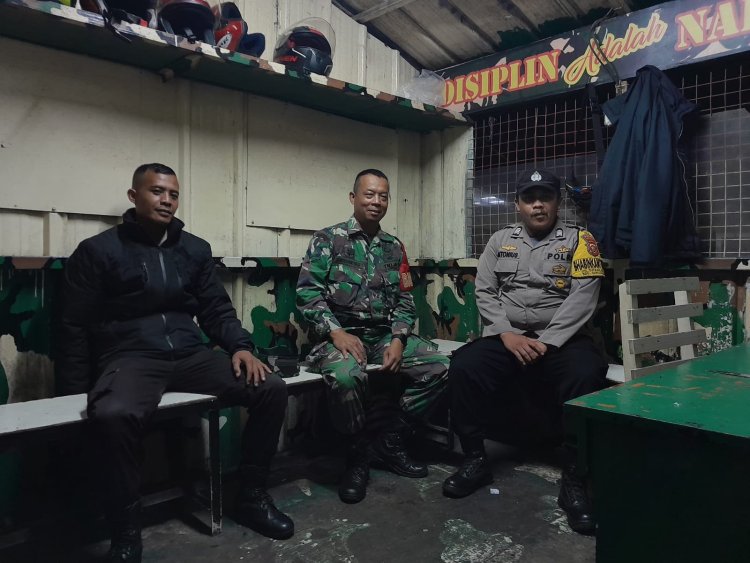 Sinergitas TNI/POLRI Dengan Warga Masyarakat Bhabinkamtibmas Rutin Laksanakan Sambang