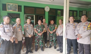 Jajaran Polsek Palmerah Polres Metro Jakarta Barat Perkuat Sinergitas dengan Forkopimcam