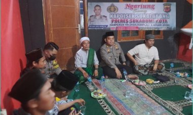Melalui Giat Ngariung Sareng Kapolsek, Pererat Tali Silaturahmi Dengan Masyarakat